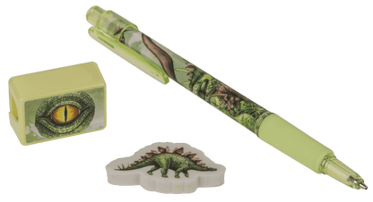 Stationery Set, Dinosaur, set of 6,
