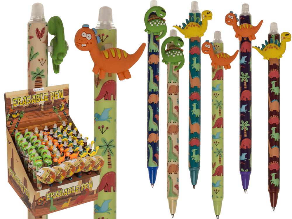 Erasable Pen, Dinosaur Collection,