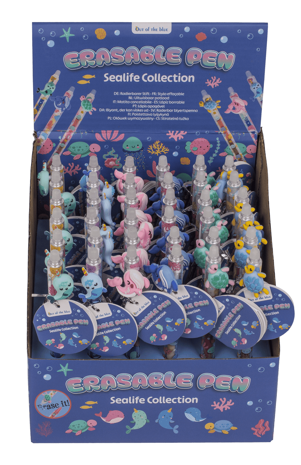 Erasable Pen, Sealife Collection,