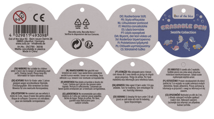 Erasable Pen, Sealife Collection,