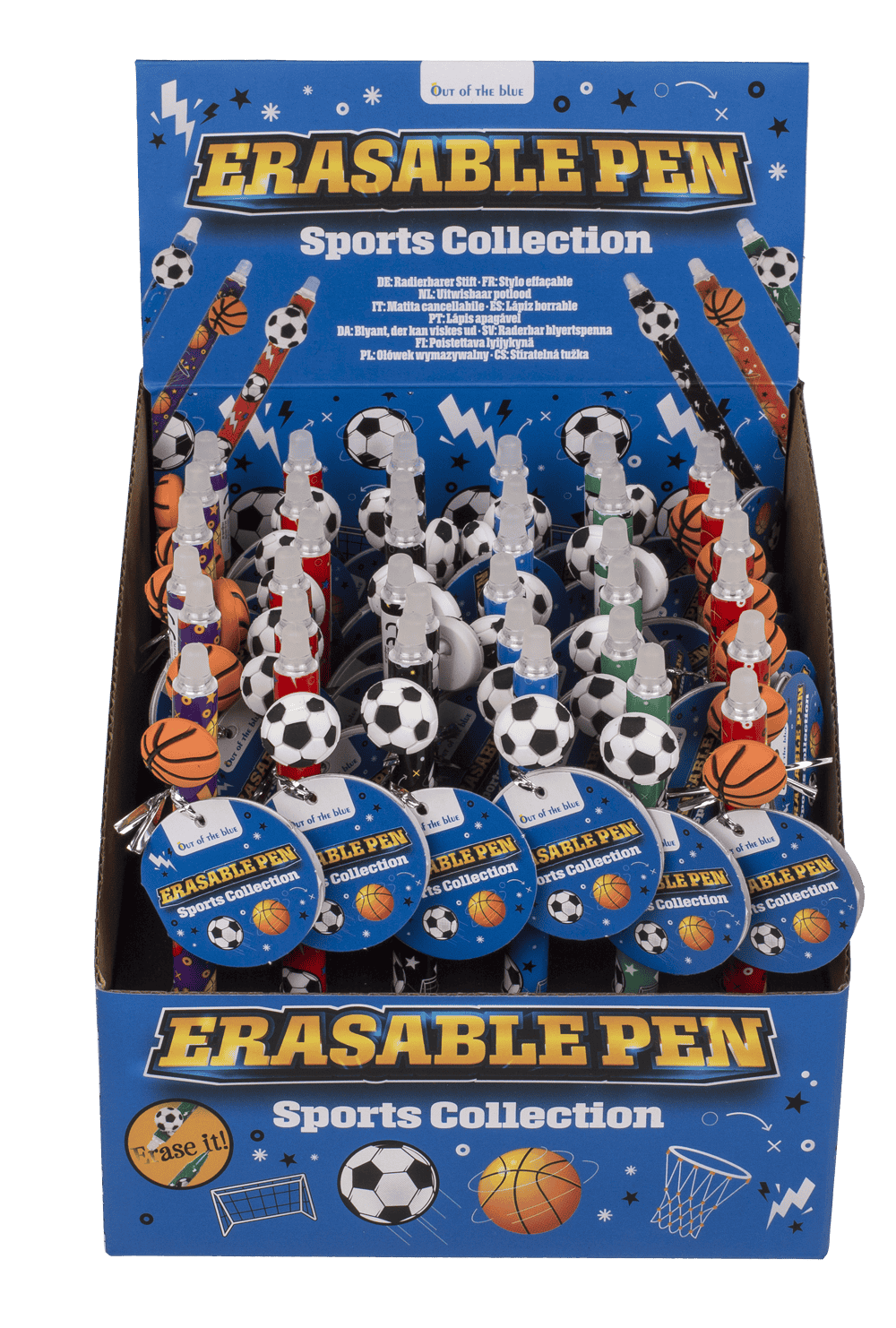 Erasable Pen, Football and Basketball Collection,