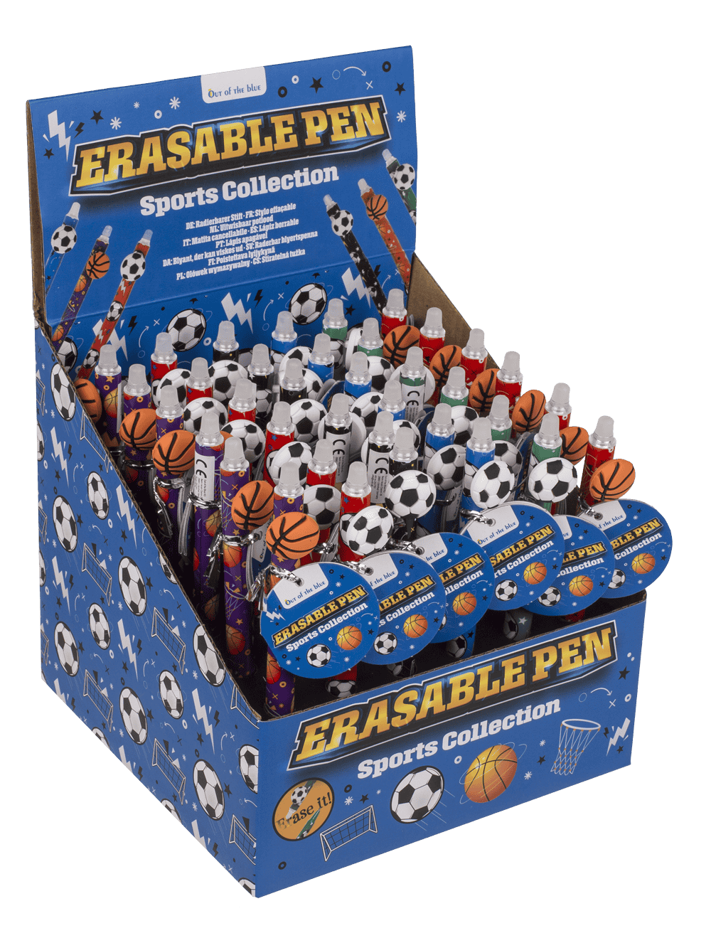 Erasable Pen, Football and Basketball Collection,