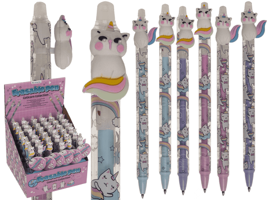 Erasable Pen, Mystical Cat Collection,
