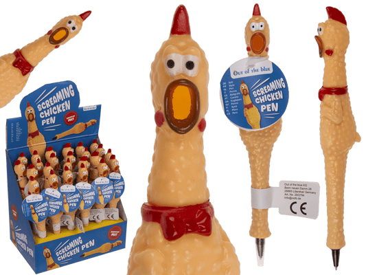Pen, Screaming Chicken, 18,5 cm,