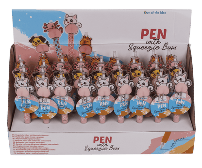 Pen with Bum, 14 cm,