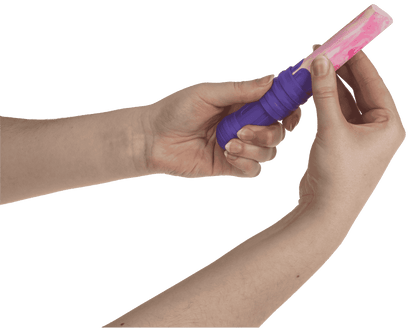 Pavement chalk, marble colours,