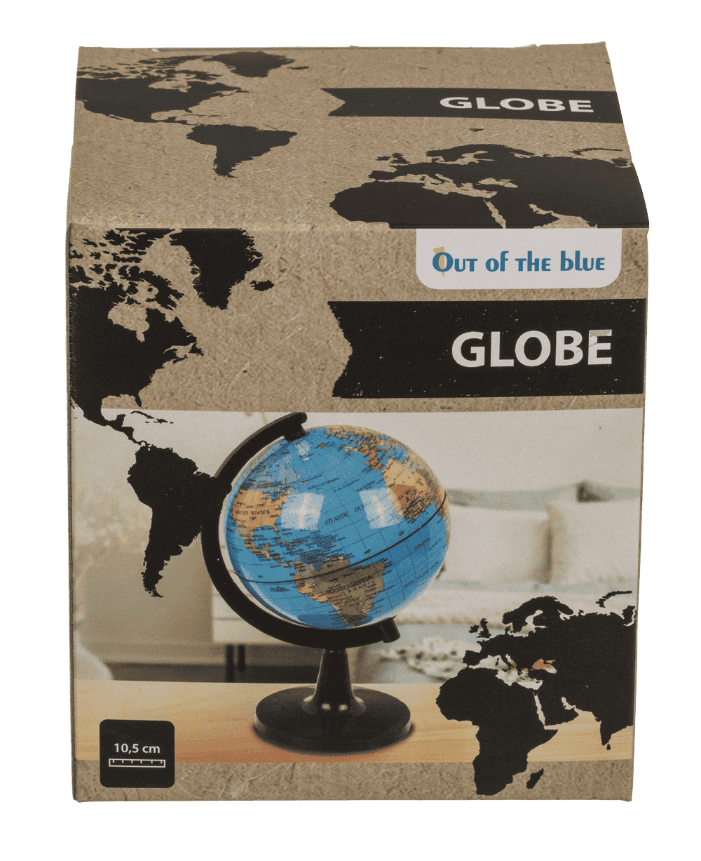 Globe, D: 10,5 cm, Plastic,
