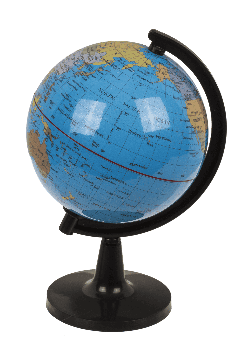 Globe, D: 10,5 cm, Plastic,