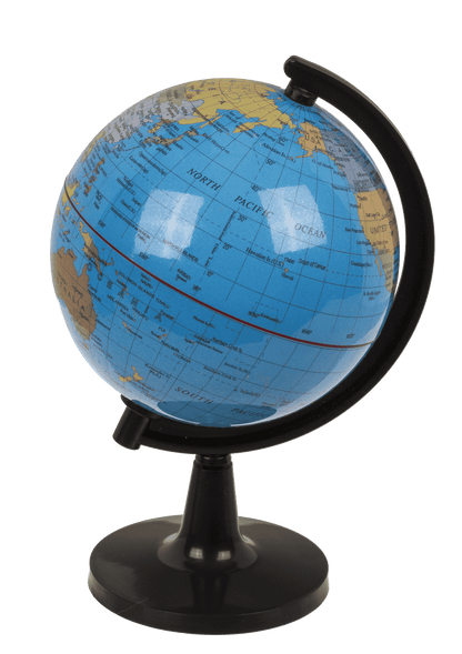 Globe, D: 10,5 cm, Plastic,