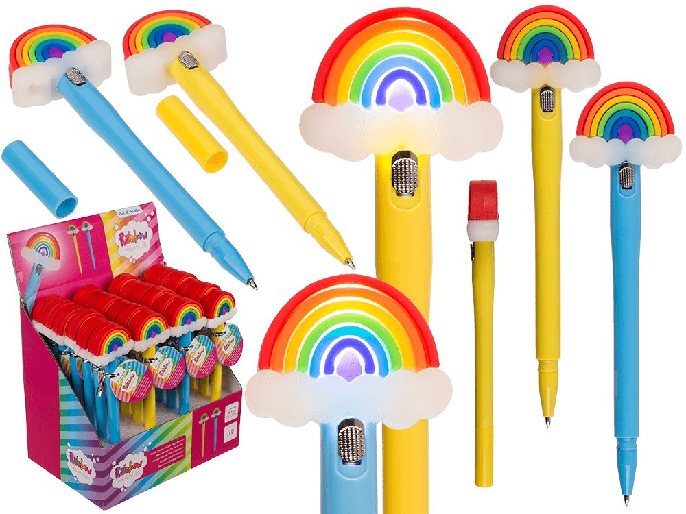 Pen, Rainbow with LED