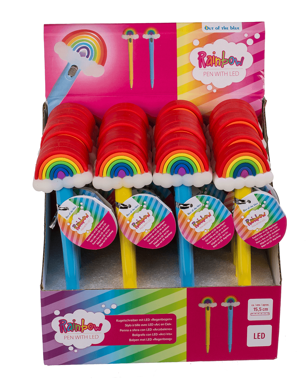 Pen, Rainbow with LED