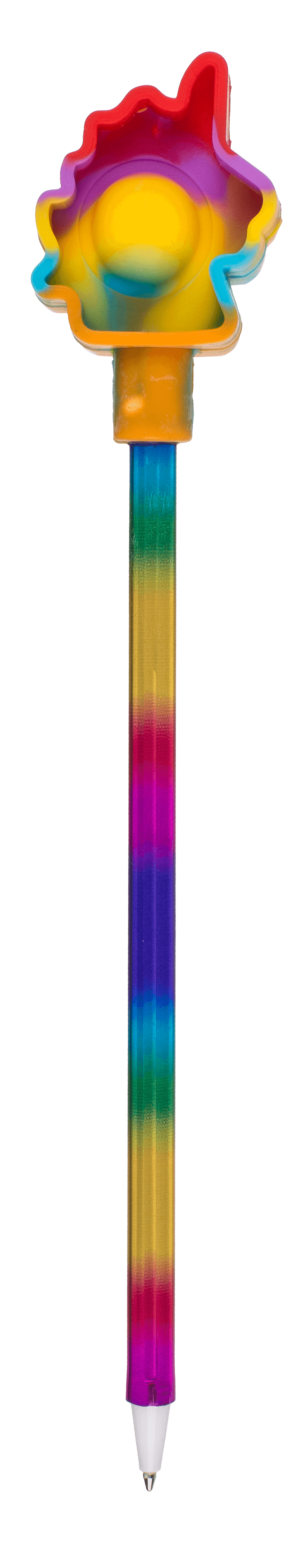 Pen, Rainbow Fidget Pop Toy,