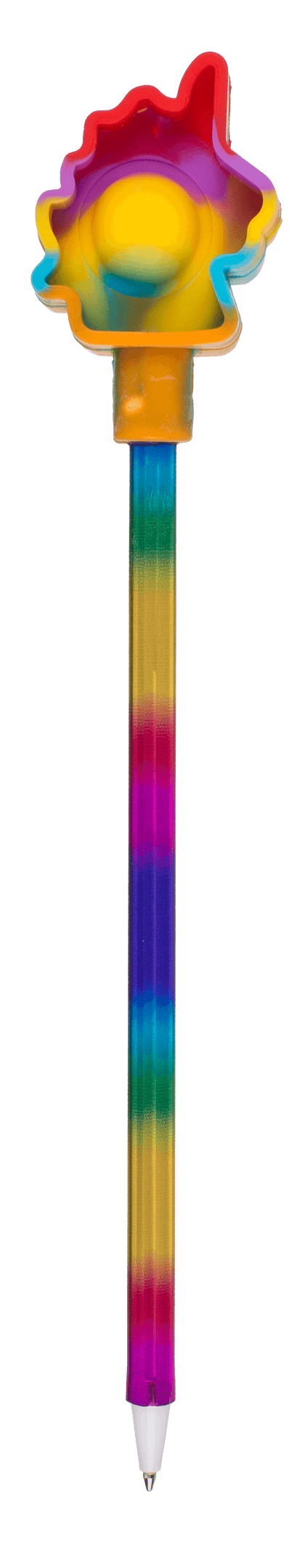Pen, Rainbow Fidget Pop Toy,