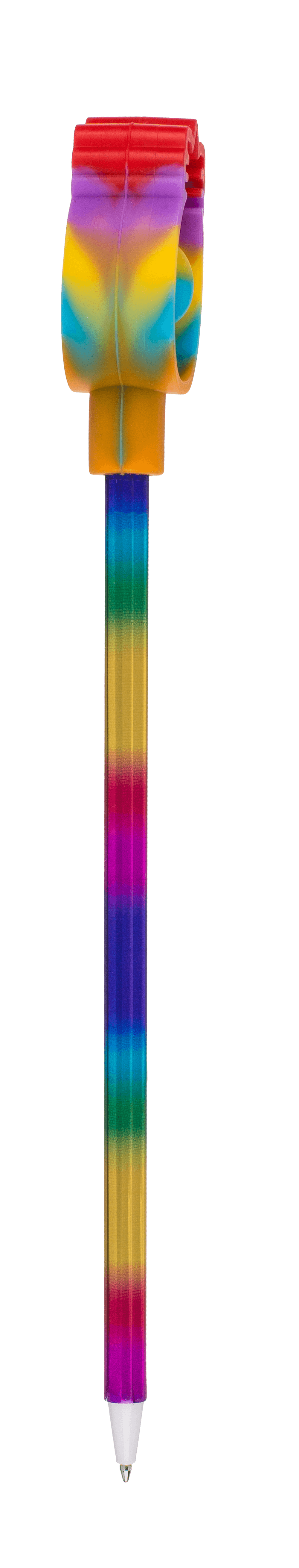 Pen, Rainbow Fidget Pop Toy,