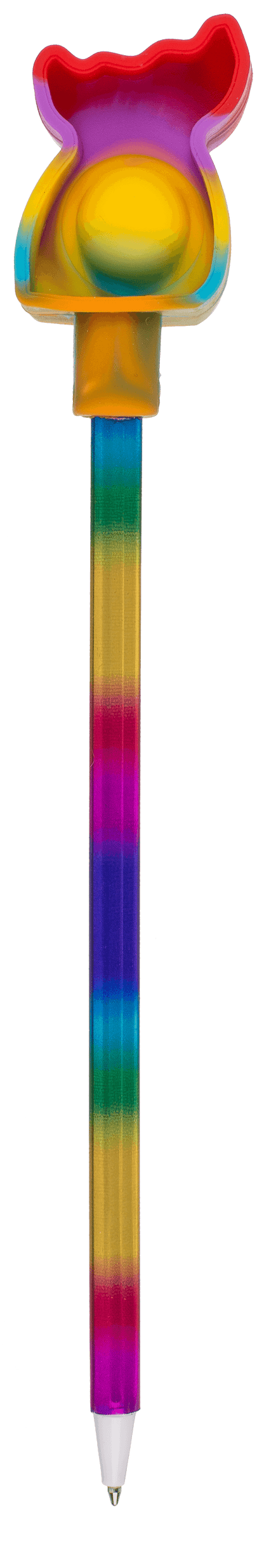 Pen, Rainbow Fidget Pop Toy,