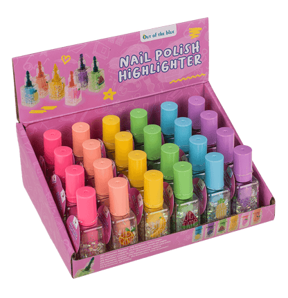 Highlighter, Glitter, ca. 2,3 x 7 cm,