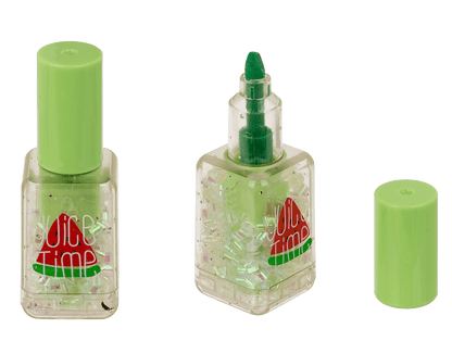 Highlighter, Glitter, ca. 2,3 x 7 cm,