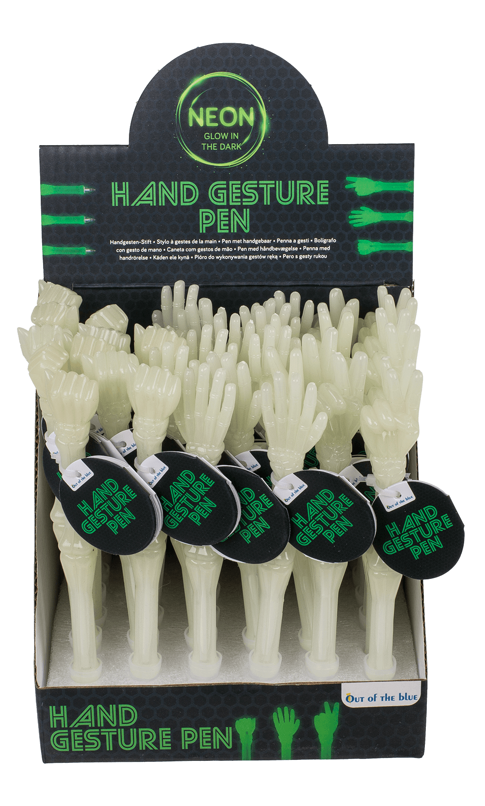 Pen, Hand Gestures, Glow in the dark,