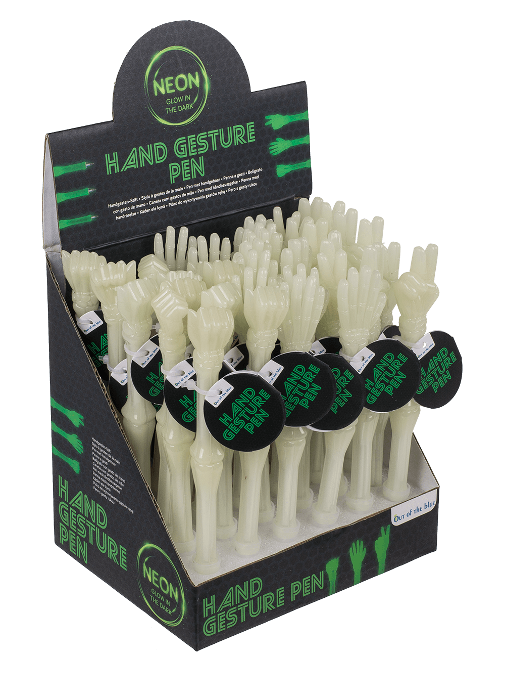 Pen, Hand Gestures, Glow in the dark,