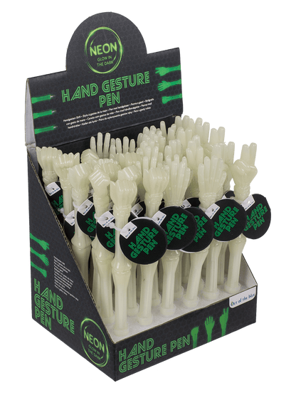 Pen, Hand Gestures, Glow in the dark,