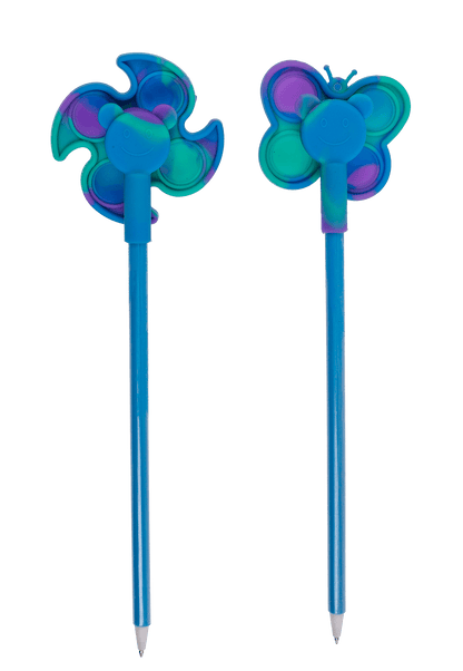Pen, Fidget Pop Spinner, approx. 24 cm,