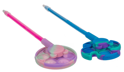 Pen, Fidget Pop Spinner, approx. 24 cm,