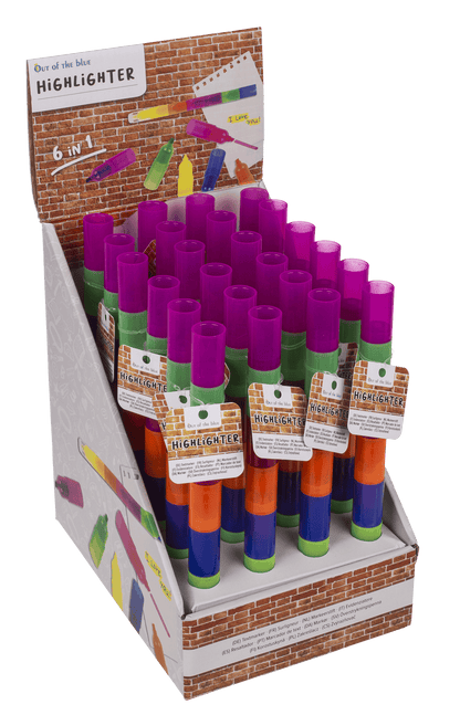 Highlighter, 6 in 1,