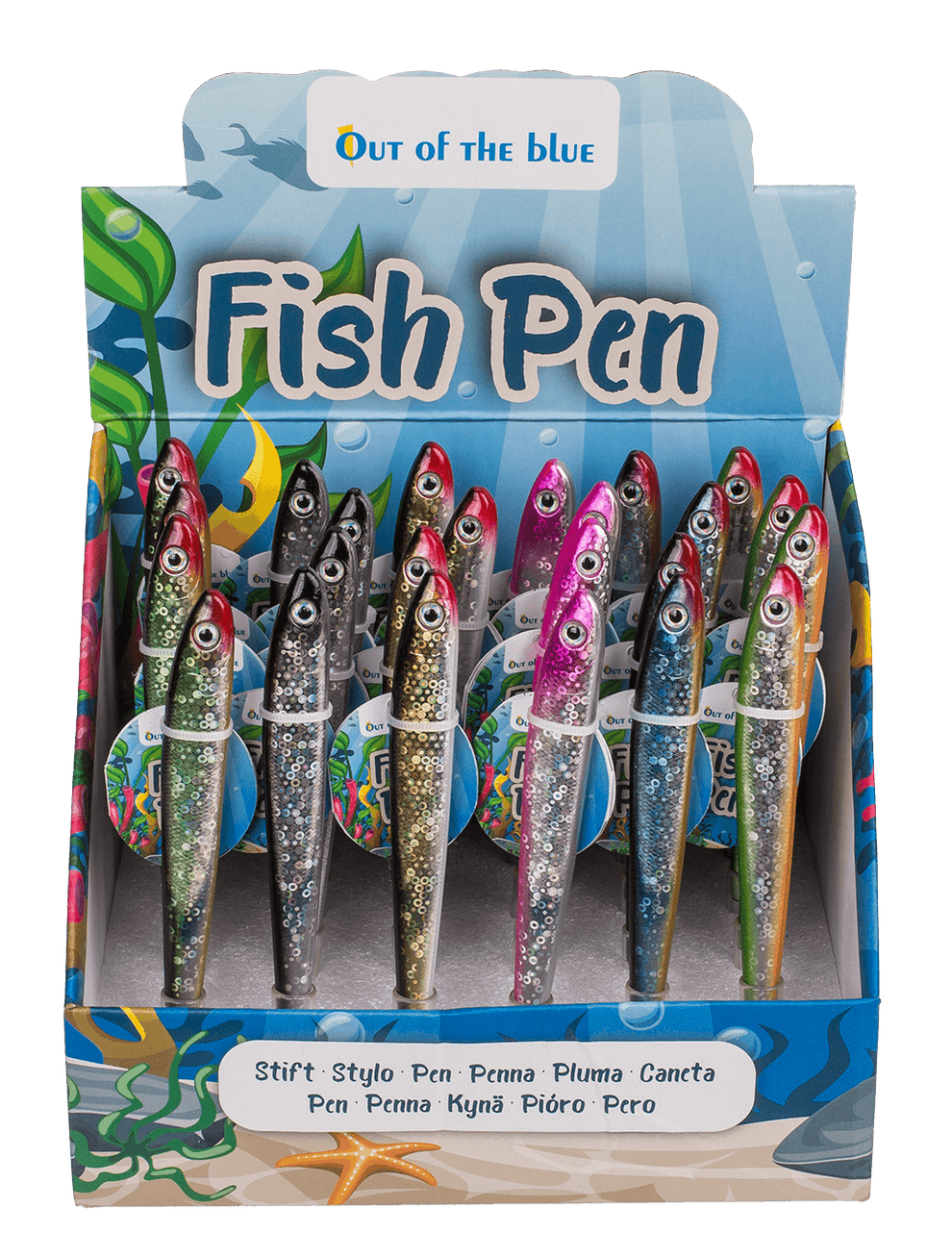 Pen, Fish, – Out of the Blue