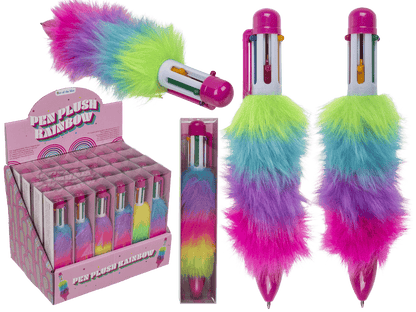 Pen, Plush Rainbow,