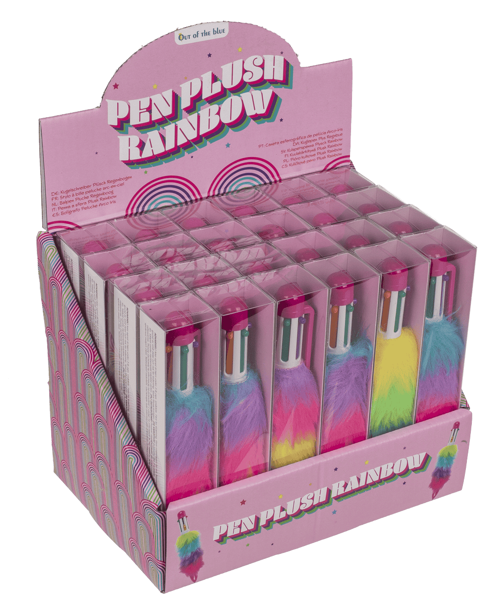 Pen, Plush Rainbow,