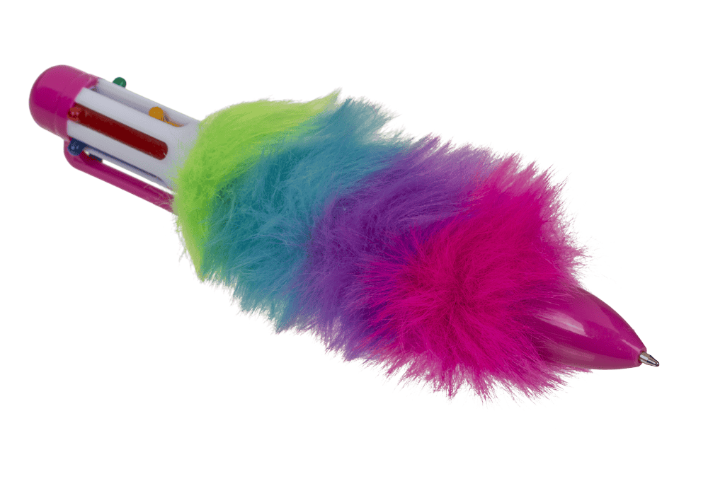 Pen, Plush Rainbow,