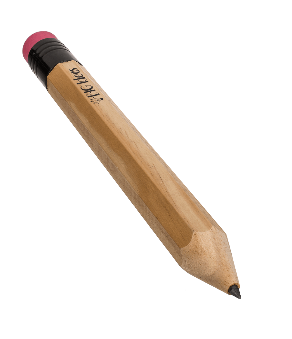 Giant pencil with eraser, Big Ideas,