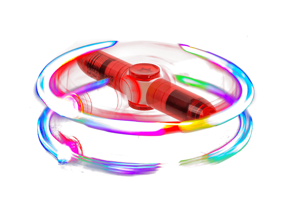 Pen, Gyro Spinner with LED,
