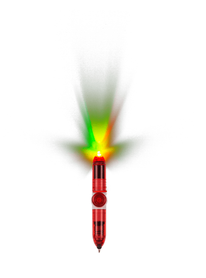 Pen, Gyro Spinner with LED,