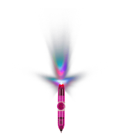 Pen, Gyro Spinner with LED,