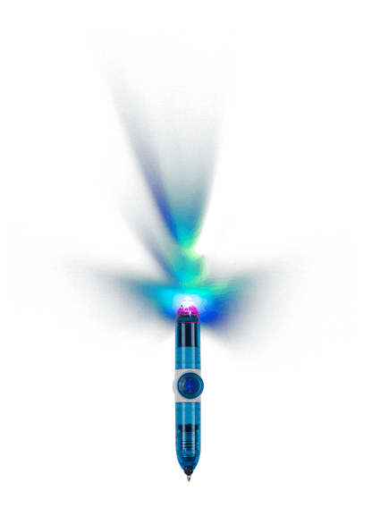 Pen, Gyro Spinner with LED,