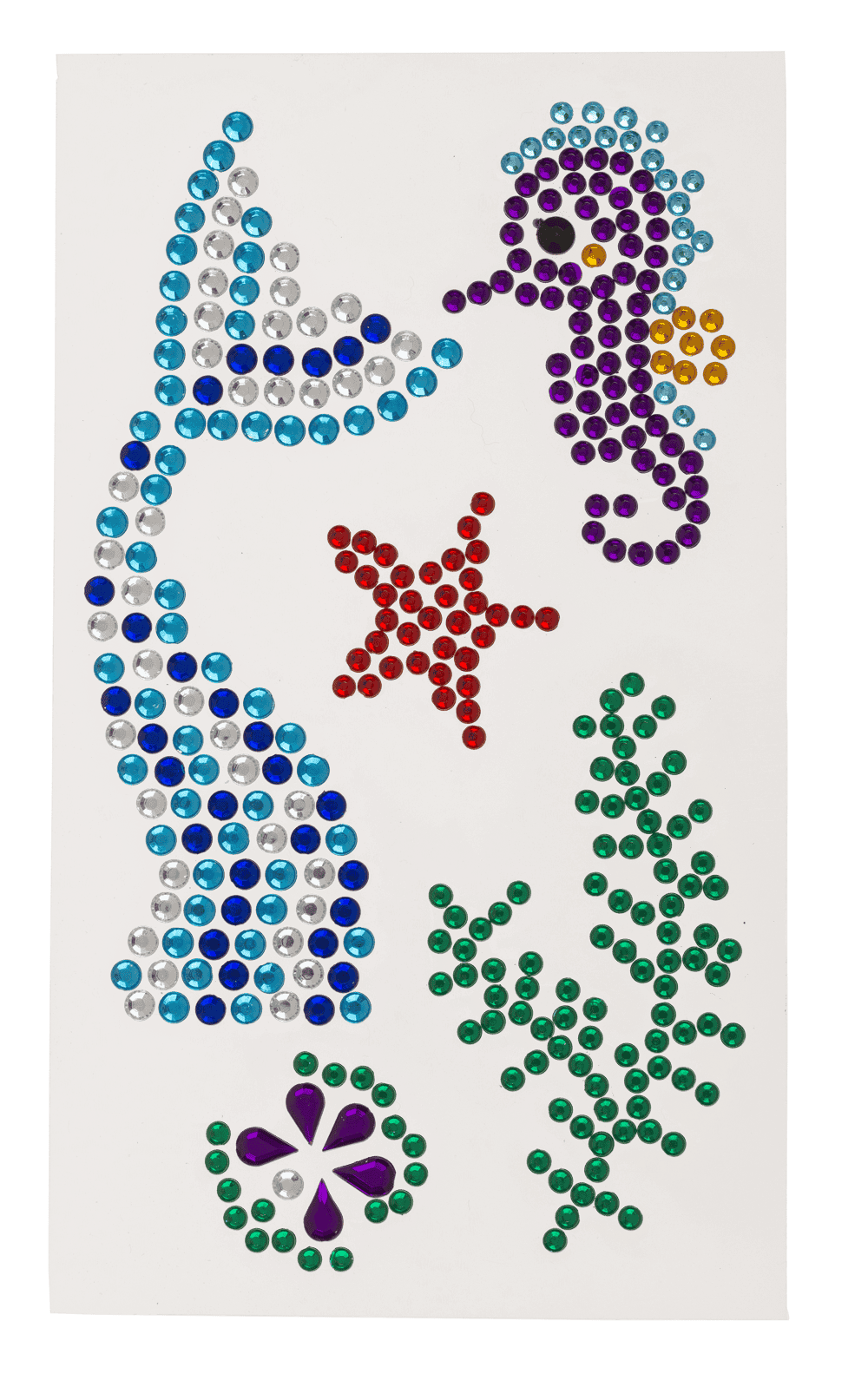 Gemstone Stickers, Sealife collection,