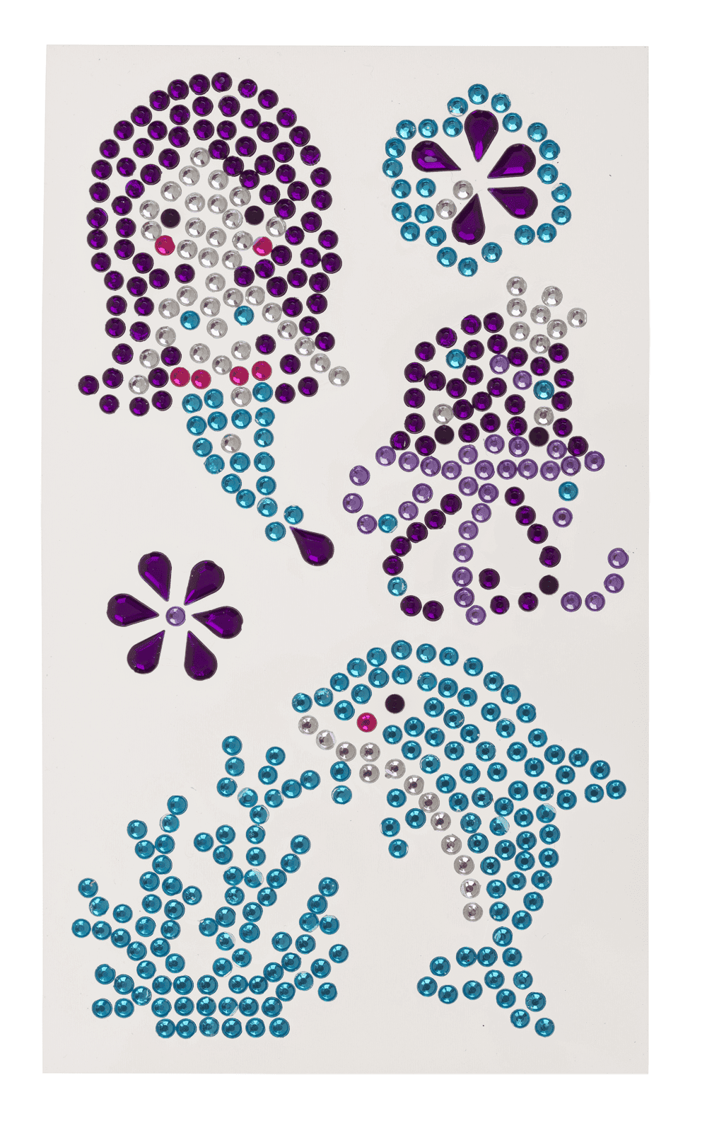 Gemstone Stickers, Sealife collection,