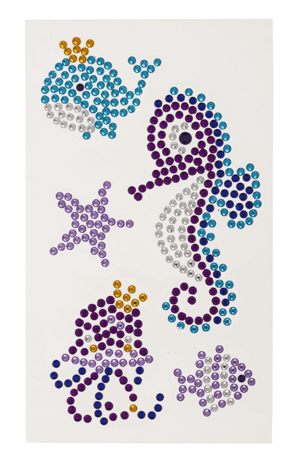 Gemstone Stickers, Sealife collection,
