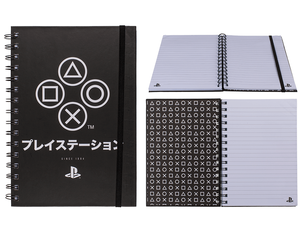 29-2894_000.png Notebook, Playstation (Onyx), A5, - Afbeelding 1