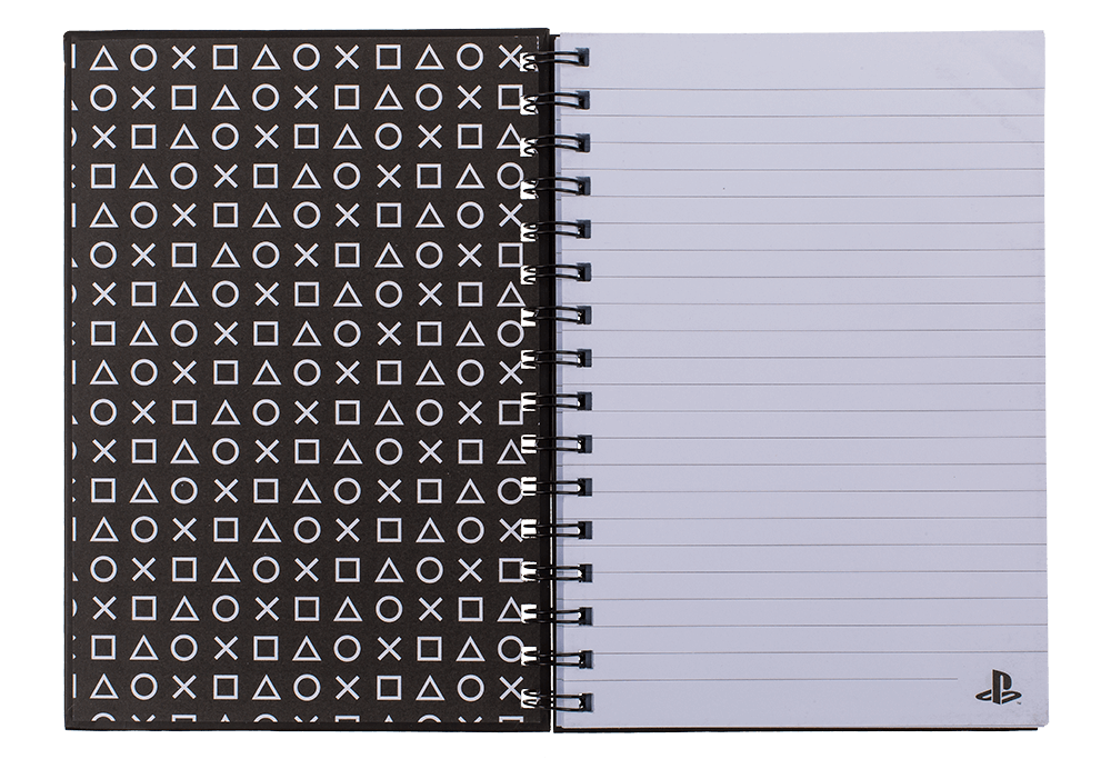 Notebook, Playstation (Onyx), A5,