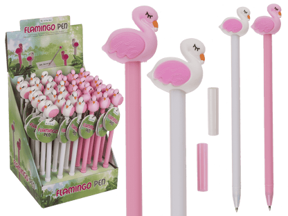 Pen, Flamingo,