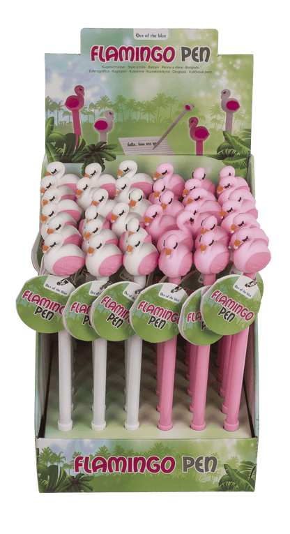 Pen, Flamingo,