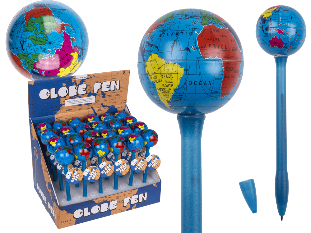 Pen, Globe,