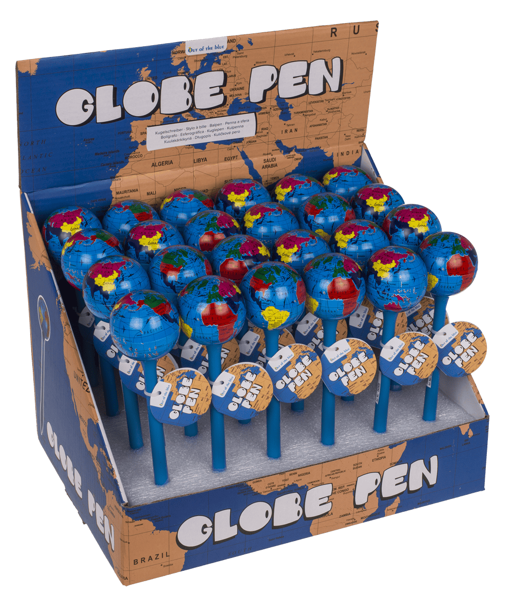 Pen, Globe,