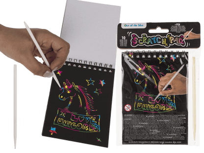 Spiral bound notepad, scratch paper, Colourful,