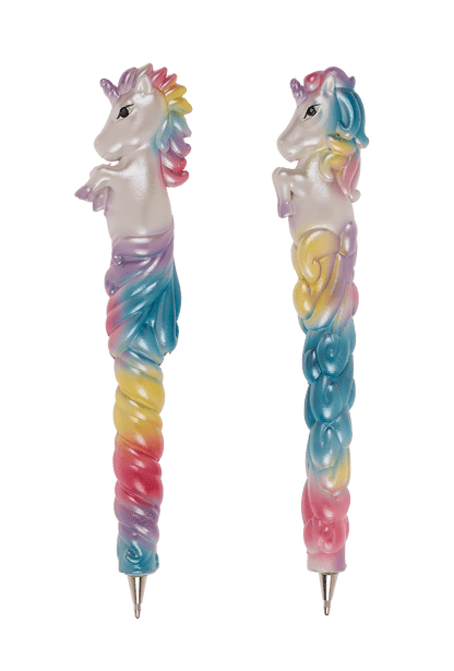 Polyresin pen, Unicorn,