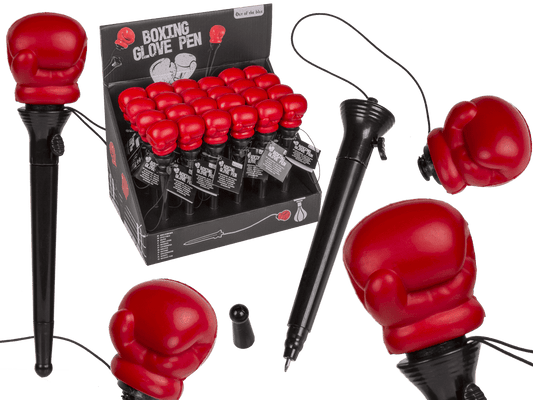 Ball Pen, Boxing Glove with activation mechanism,