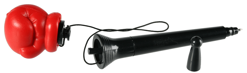 Ball Pen, Boxing Glove with activation mechanism,