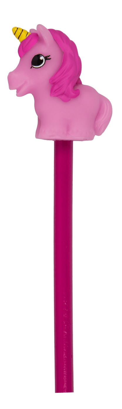 Pencil with topper, Unicorn,